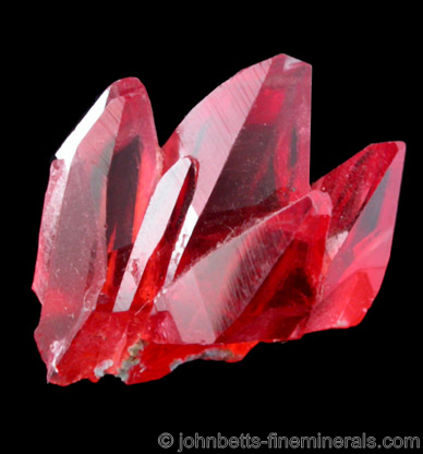 Bright Red Rhodochrosite from Hotazel Mine, Kalahari manganese field, Kuruman District, Northern Cape Province, South Africa