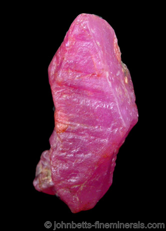 Pinkish-red Ruby from Central Highland Belt, near Ratnapura, Sri Lanka (Ceylon)