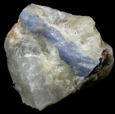 Blue Sapphire Crystal in Matrix from Kolonne, Ratnapura District, Sri Lanka (Ceylon)