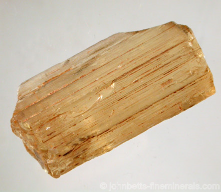 Golden-Yellow Scapolite Crystal from Umba Valley, Tanzania