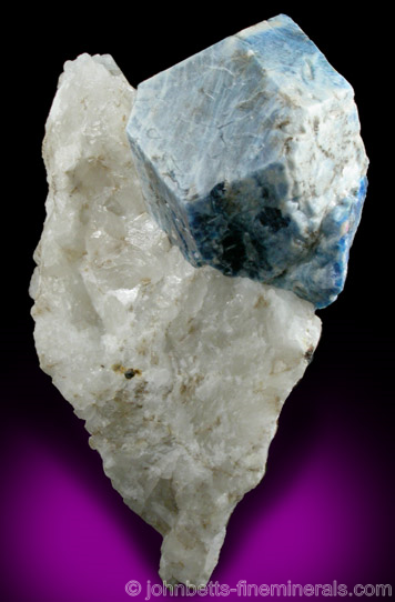 Rare Sodalite Crystal from Sar-e-Sang, Kokscha Valley, Badakshan, Afghanistan