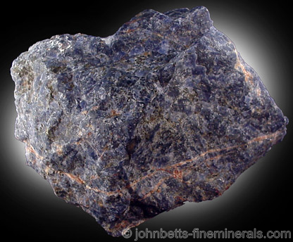 Violet-blue Sodalite from Princess Quarry, Dungannon Township, Hastings County, Ontario, Canada