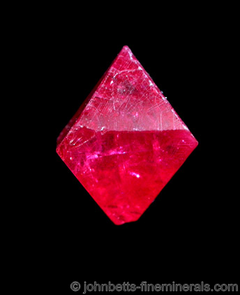 Octahedral Spinel Crystal from Mogok, Sagaing Division, Myanmar (Burma)