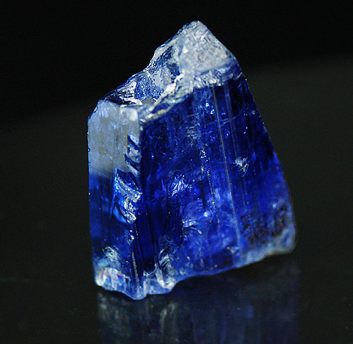 Tanzanite Crystal Fragment from Merelani Hills, Arusha, Tanzanite