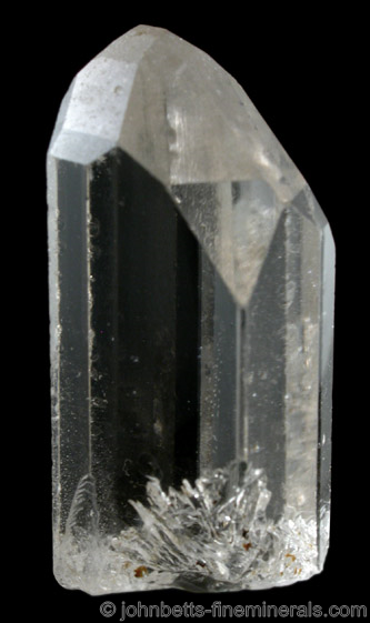 Elongated White Topaz Crystal from Mogok, Sagaing Division, Burma (Myanmar)