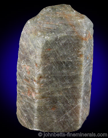 Hexagonal Corundum Crystal from Palmietfontein Farm, Zoutpansberg District, Limpopo, South Africa