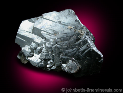 Flattened Hematite Crystal from BCC Claim #3, near Bouse, Buckskin Mountains, La Paz County, Arizona.