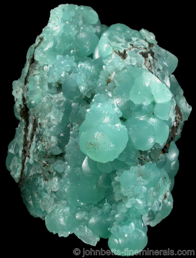Green Blue Smithsonite Blobs from Kelly Mine, Magdalena, Socorro County, New Mexico.