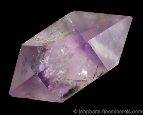 Doubly Terminated Amethyst Floater from Iredell County, North Carolina.