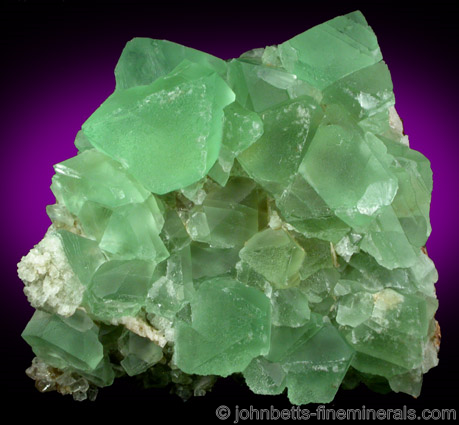 Green Fluorite from William Wise Mine, Westmoreland, Cheshire County, New Hampshire.