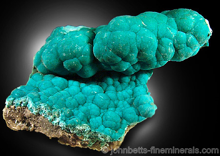 Beautiful Aurichalcite Grouping from Kelly Mine, Magdelena, New Mexico