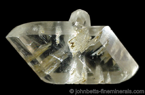 Water-clear Selenite Crystal from Chodiziehe, Poznan District, Poland
