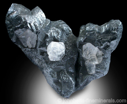 Classic Acanthite from Freiberg from Himmelsfurt Mine, Freiberg District, Saxony, Germany