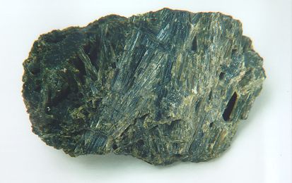 Dense Actinolite Crystal Mass from Wilberforce, Haliburton Co., Ontario