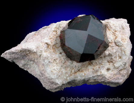 Lustrous Almandine Crystal from Garnet Hill, Ely, White Pine County, Nevada