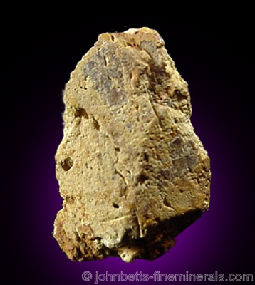 Anatase Pseudo Titanite: Xanthitane from Jones Zircon Mine, Cashiers pegmatite district, Henderson County, North Carolina