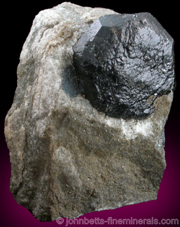Complex Andradite Crystal on Matrix from Cornwall Iron Mines, Cornwall, Lebanon County, Pennsylvania