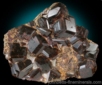 Andradite Crystal Plate from Miracle Mountain Mine, Garnet Hill, Calaveras County, California