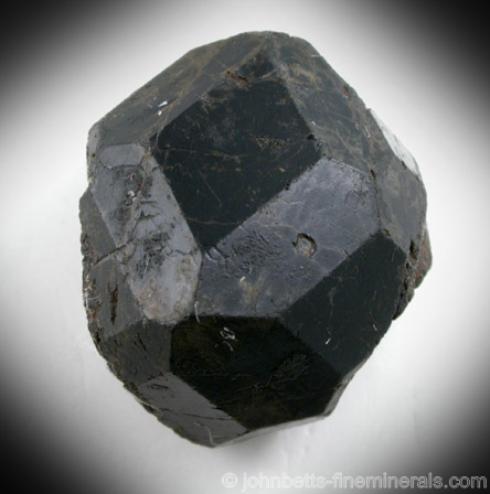 Complex Melanite Crystal from Magnet Cove, Hot Spring County, Arkansas