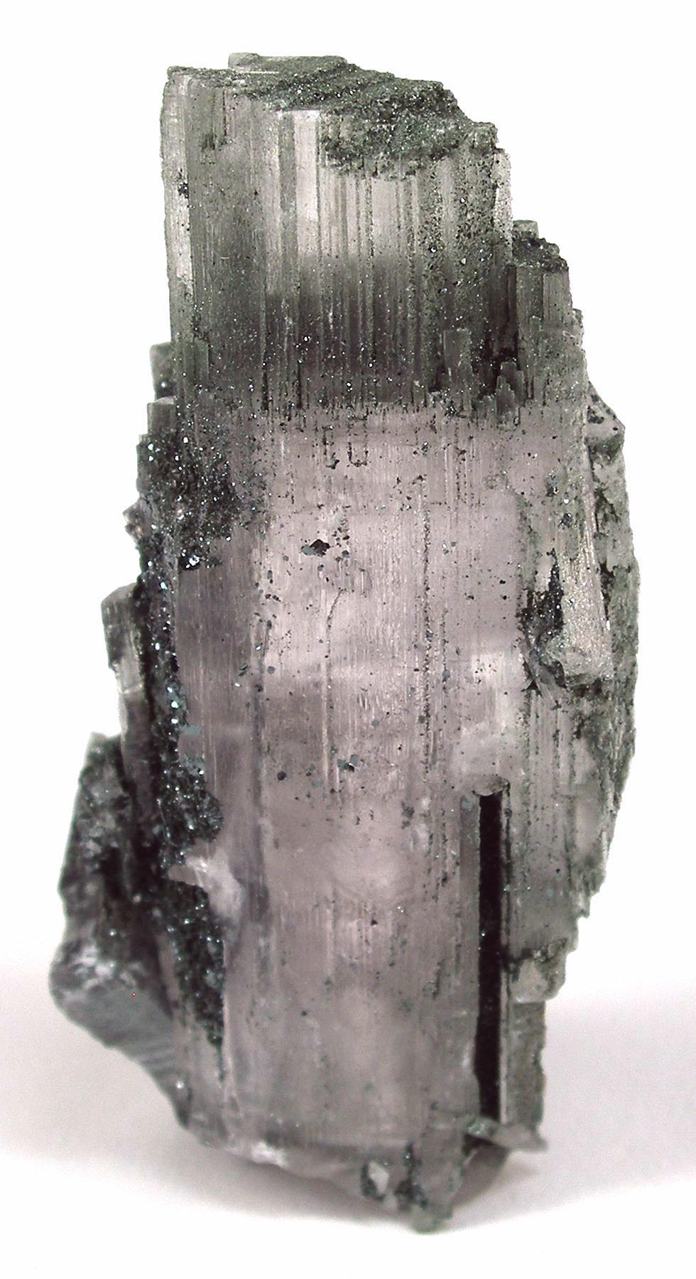 Lilac Floater Anhydrite Crystal from St. Gotthard tunnel, NEAT Construction site, Amsteg, Reuss Valley, Uri, Switzerland