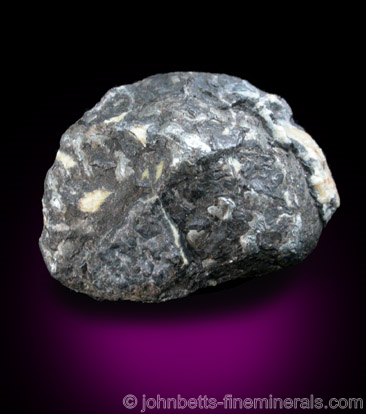 Rounded Antimony Mass from Kernville District, Kern County, California
