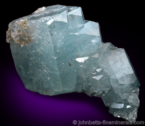 Aquamarine Crystal Cluster from Xuebaoding Mountain near Pingwu, Sichuan Province, China