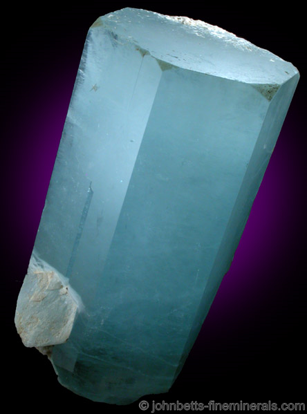 Deeply Colored Aquamarine from Nuristan, Laghman Province, Afghanistan