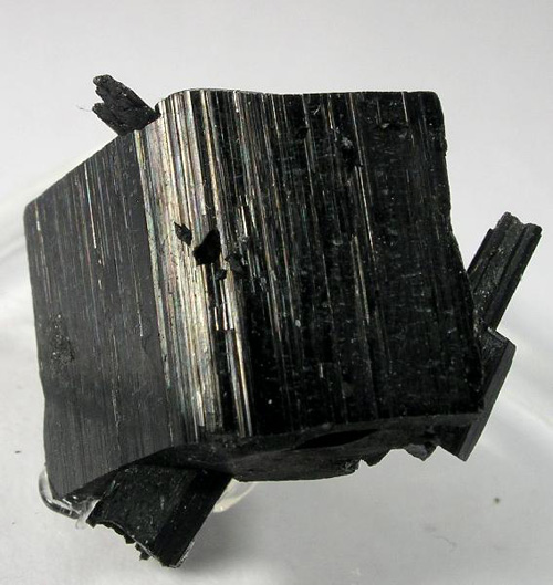 Wedge-Shaped Arfvedsonite Crystal from Mont Saint-Hilaire, Rouville County, Quebec, Canada