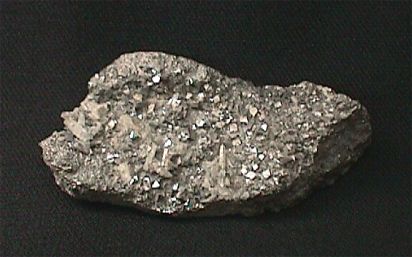 Arsenopyrite with Quartz from Carmel, Putnam Co., New York
