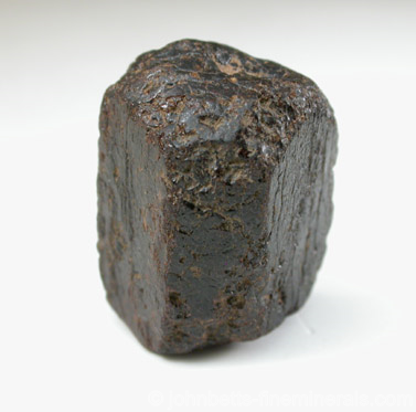 Dull Augite Crystal from Bohemia, Czech Republic