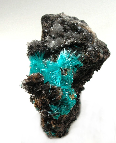 Acicular And Radiating Aurichalcite from Ojuela Mine, Mapimi, Mun. de Mapimi, Durango, Mexico