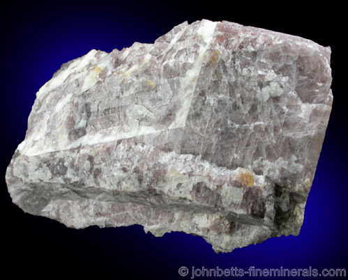 Purple-Gray Axinite from Crestmore Quarry, Riverside County, California