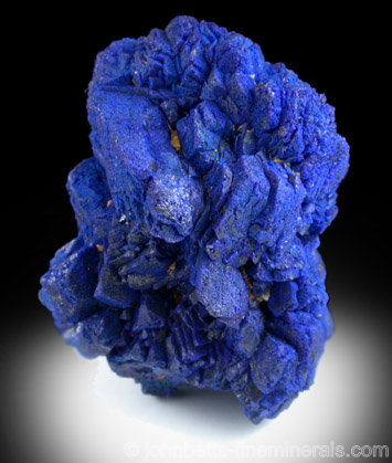 Vivid Blue Azurite Cluster from Morenci Mine, Clifton District, Greenlee County, Arizona