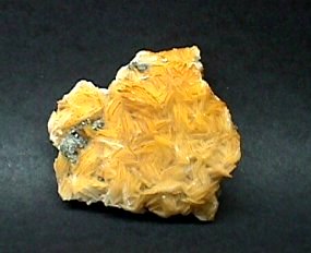 Yellow Coxcomb Barite from Mibladen, Morocco