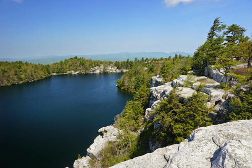 Lake Minnewaska from Lake Minnewaska, Minnewaska State Park, Ulster Co., New York