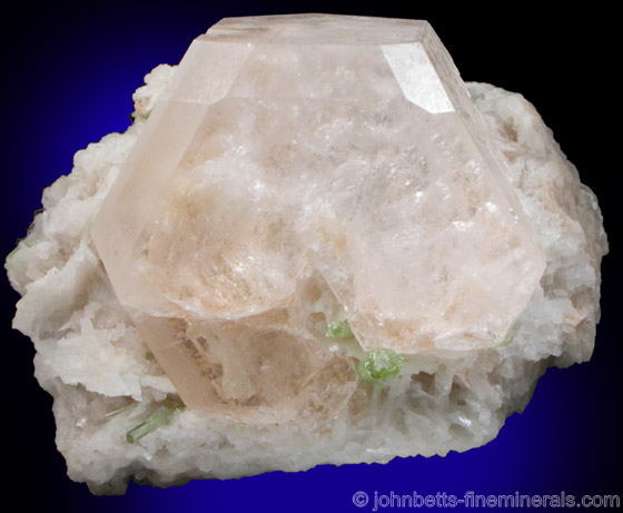 Morganite with Quartz, Elbaite, & Albite from Mawi, Laghman Province, Afghanistan