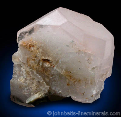 Pale Pink Morganite Crystals from Elizabeth R Mine, Pala District, San Diego County, California
