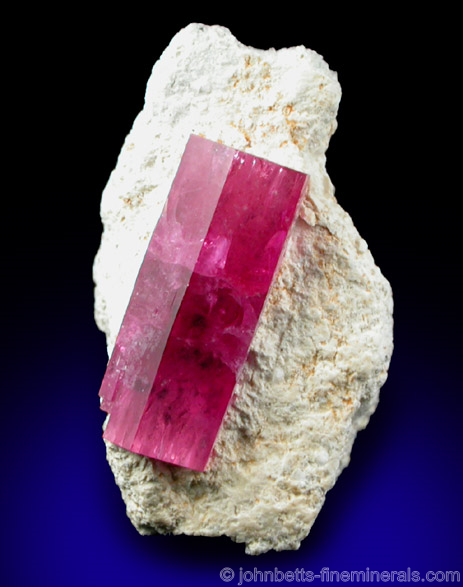 Red Beryl on Matrix from Violet Claims, Wah Wah Mountains, Beaver County, Utah