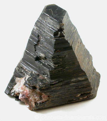 Pyramid-shaped Biotite from Bancroft, Ontario, Canada