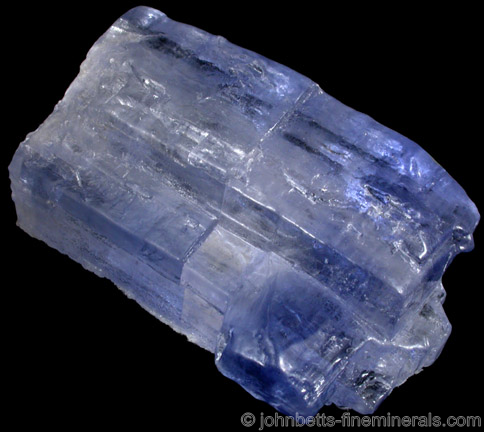 Blue Halite from 1700' level, 10th Ore Zone, PCA Mine, Carlsbad, Eddy County, New Mexico