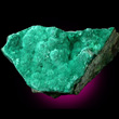Brochantite: The green mineral Brochantite information and pictures