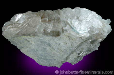 Brucite in Serpentine Matrix from Cedar Hill Quarry, State Line District, Lancaster County, Pennsylvania