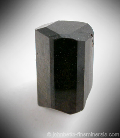 Single Buergerite Crystal from San Luis Potosi, Mexico
