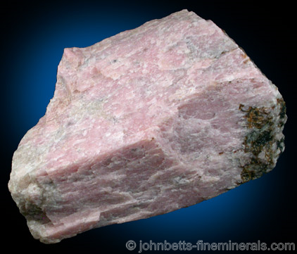 Pink Bustamite from Franklin Mining District, Sussex County, New Jersey