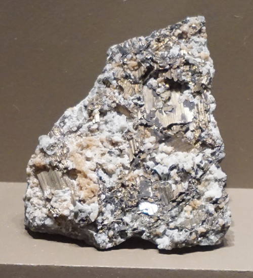 Calaverite Crystals Grouping from Doctor Mine, Cripple Creek, Colorado