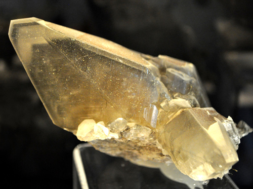 Calcite With Pyrite Inclusions from Conco Mine, North Aurora, Kane Co., Illinois