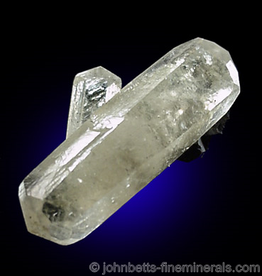 Elongated Typical Calcite Crystal from Sweetwater Mine, Viburnum Trend, Reynolds County, Miss
