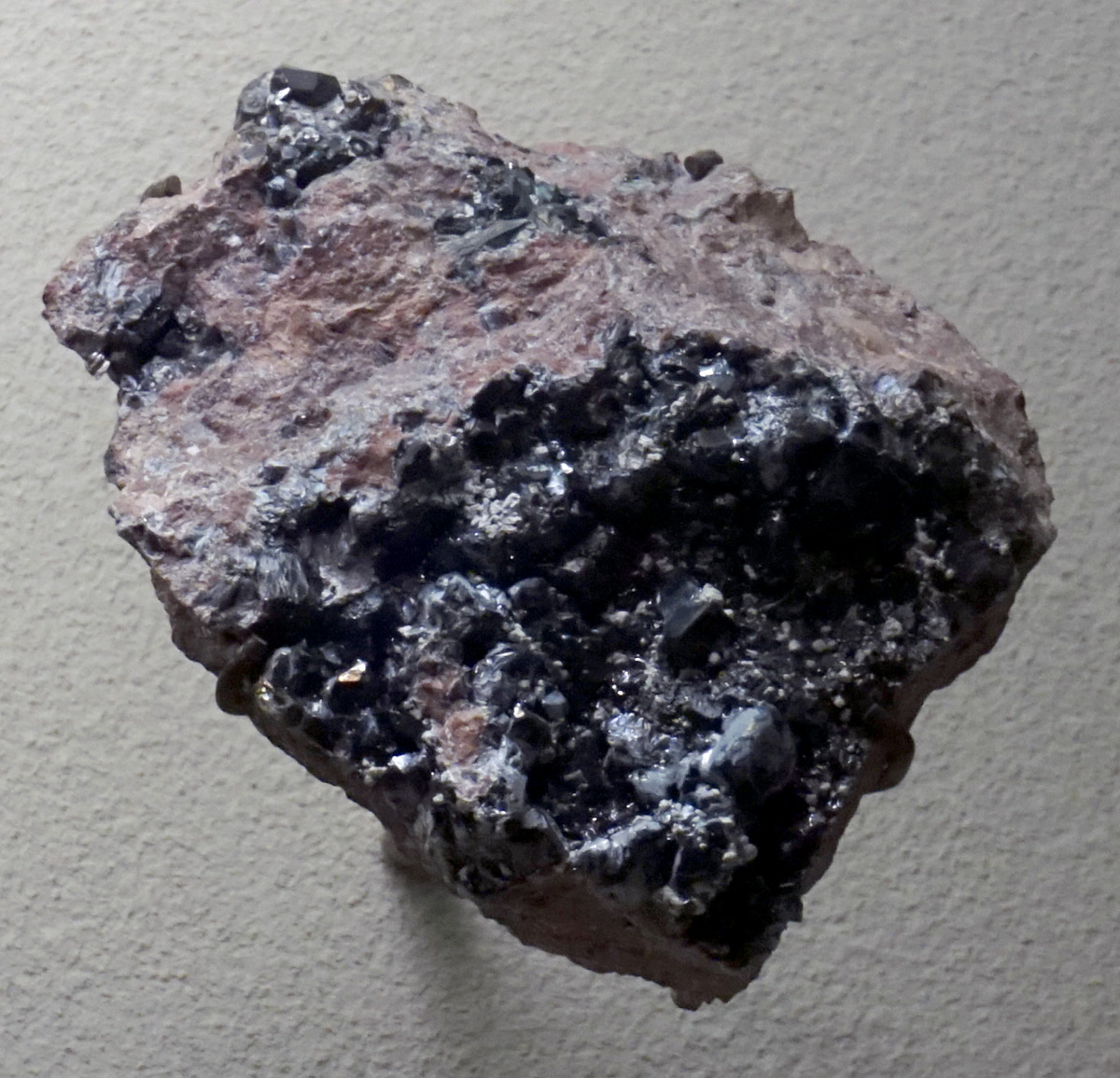 Calomel Crystals on Matrix from Terlingua, Brewster Co., Texas