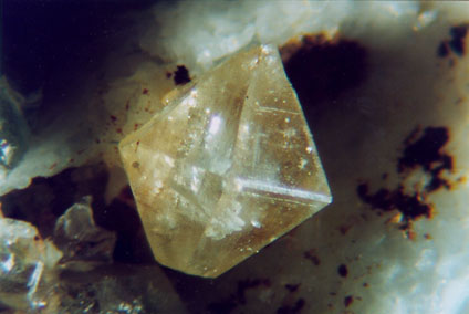 Bipyramidal Cerussite Crystal from Loudville Lead Mines, Southampton, Massachusetts