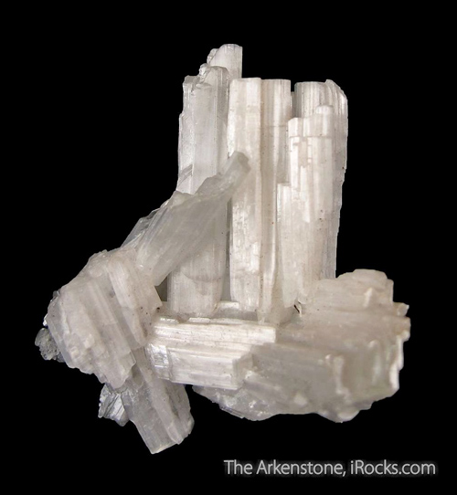 White Satin-Like Cerussite from Bunker Hill Mine, Kellogg, Shoshone Co., Idaho